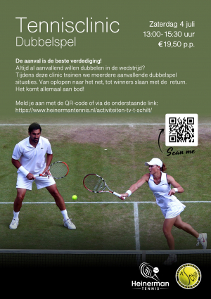 Tennisclinic flyer